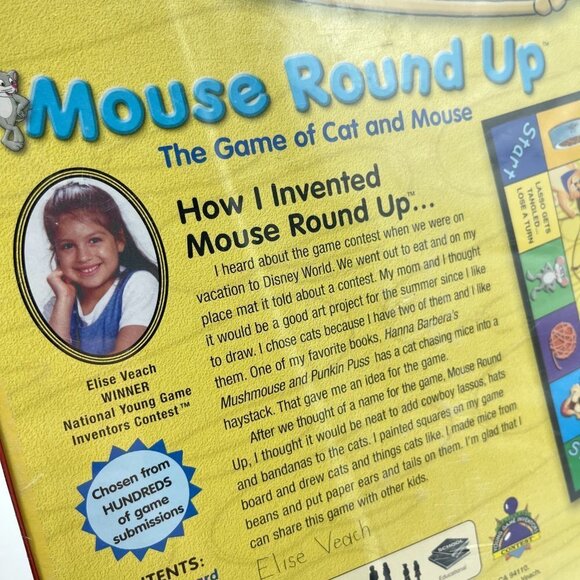 Mouse Round Up Board Game Cat and Mouse 2-4 Players - Picture 10 of 10